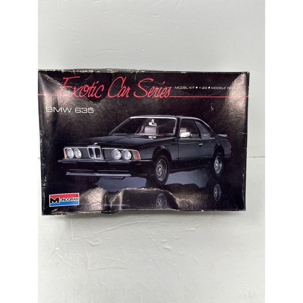 Monogram 1/24 MIB Exotic Car Series BMW 635 kit# 2774 this issue 1988